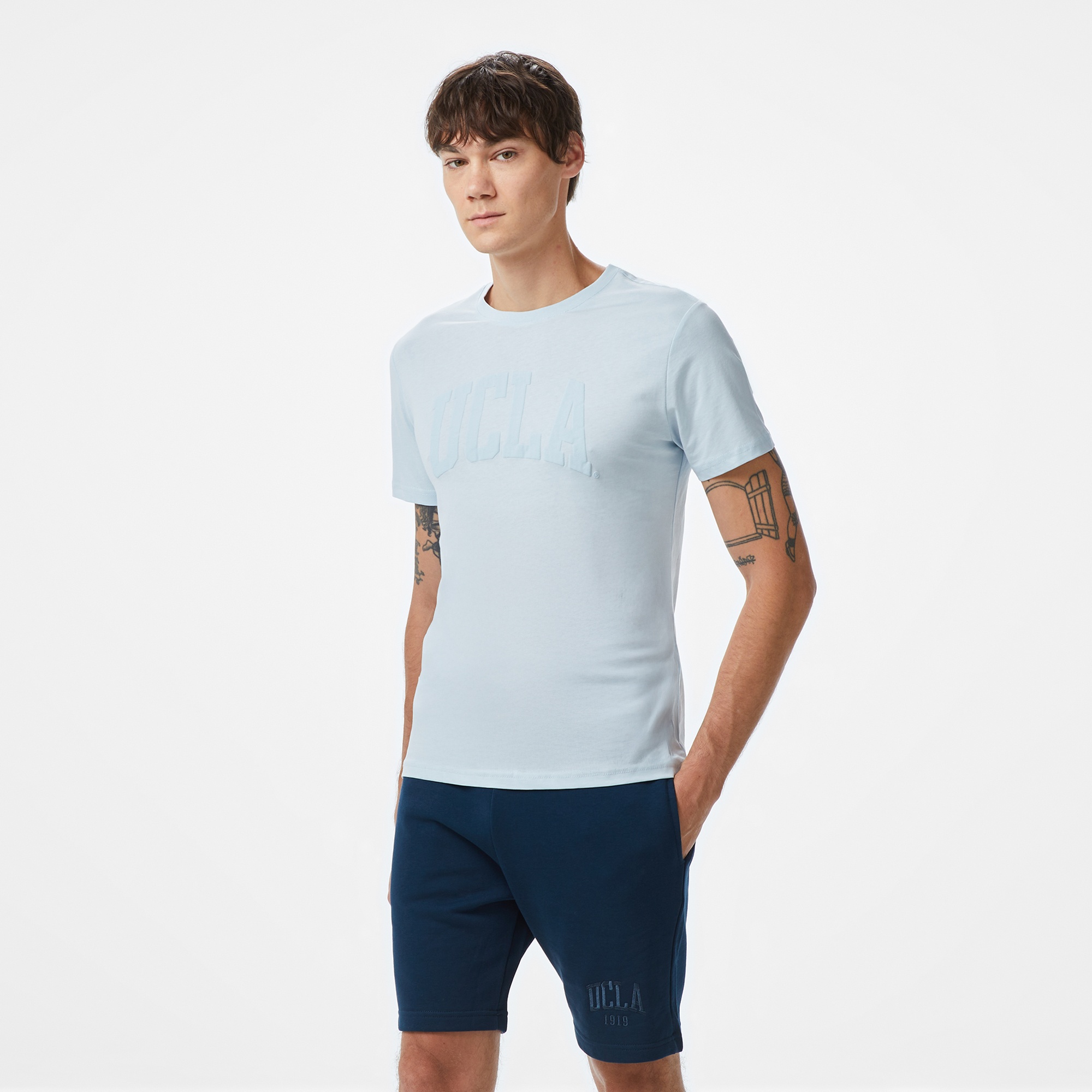 UCLA Culver Erkek Mavi T-Shirt