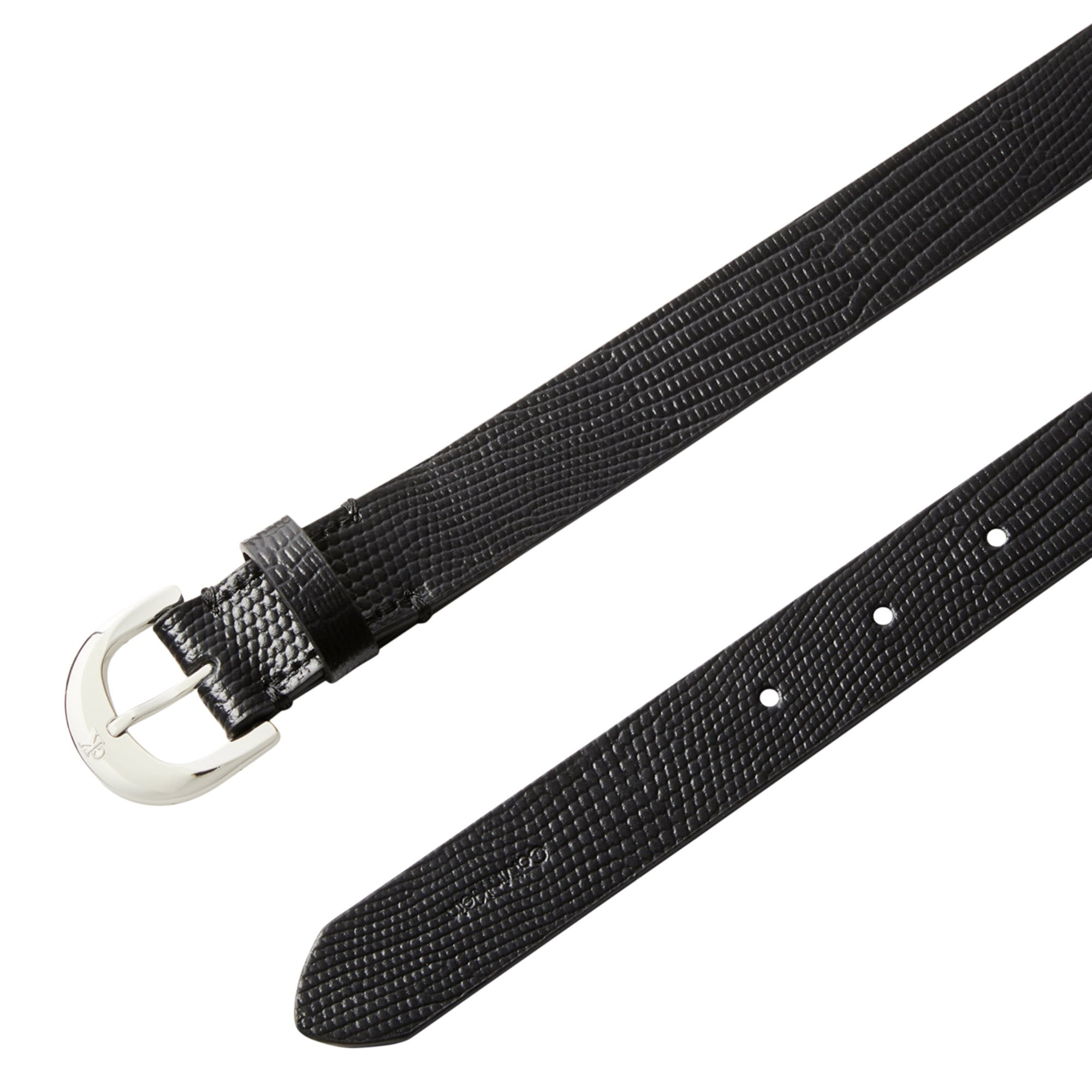 Calvin Klein Forged Pin Kadın Siyah Kemer