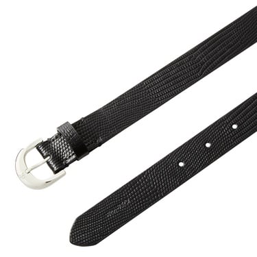  Calvin Klein Forged Pin Kadın Siyah Kemer