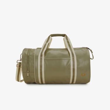  Fred Perry Classic Barrel Unisex Yeşil Çanta