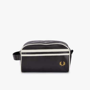  Fred Perry Coated Unisex Siyah Çanta