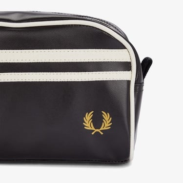  Fred Perry Coated Unisex Siyah Çanta