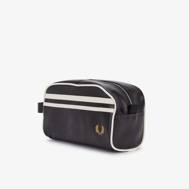  Fred Perry Coated Unisex Siyah Çanta