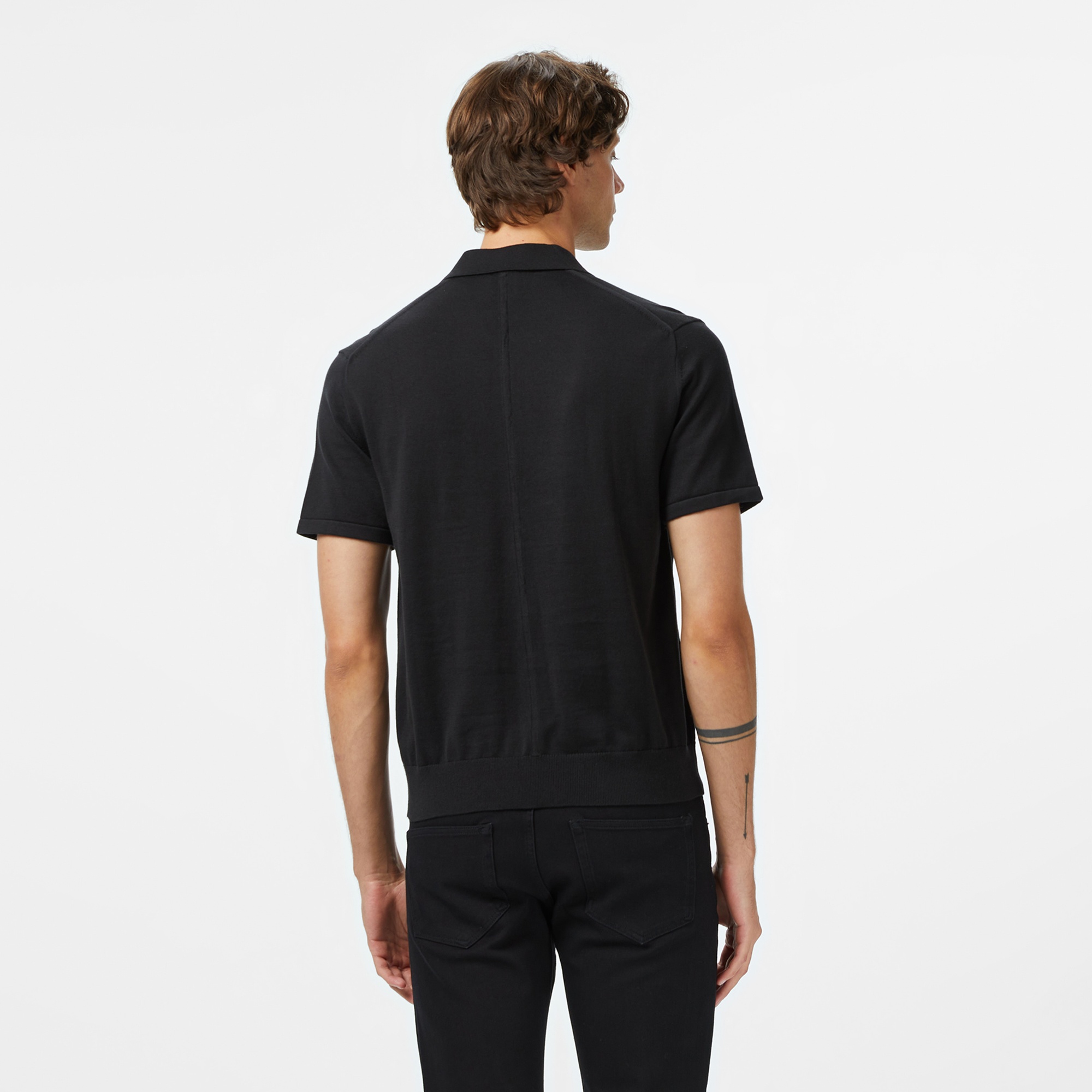 Calvin Klein Supima Cotton Erkek Turuncu Triko