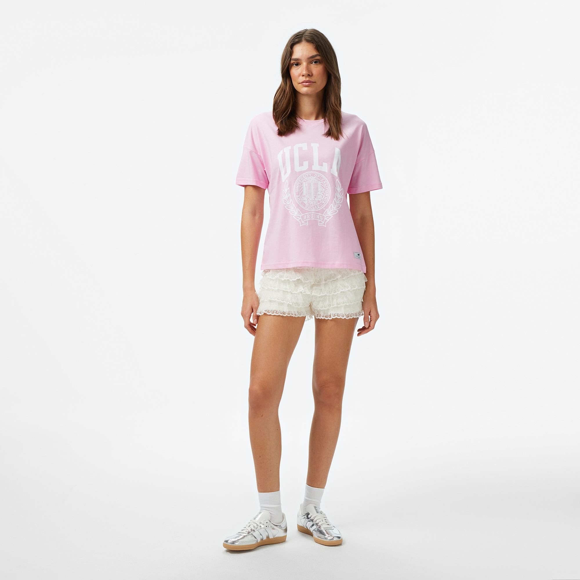 UCLA Avalon Kadın Pembe T-Shirt