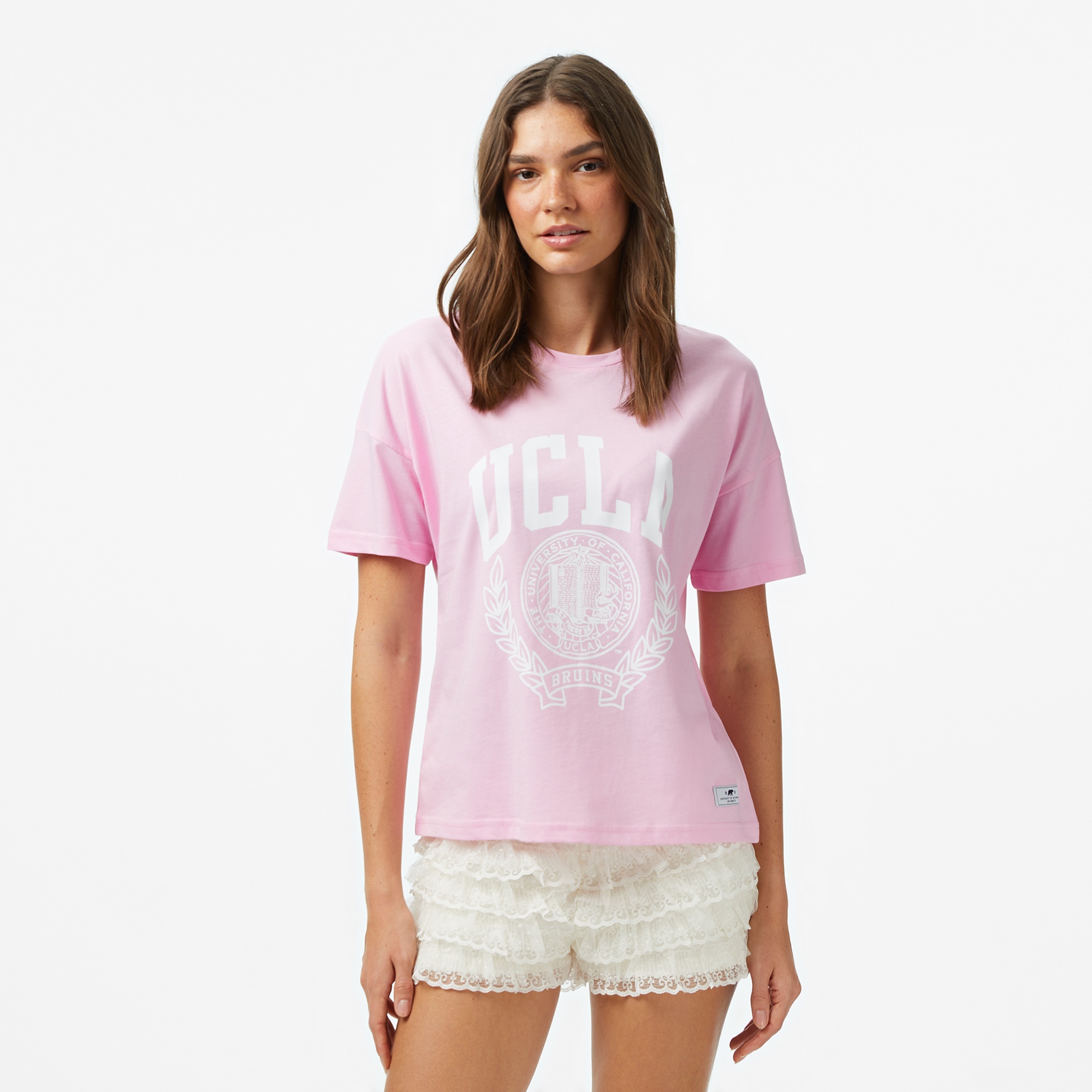 UCLA Avalon Kadın Pembe T-Shirt