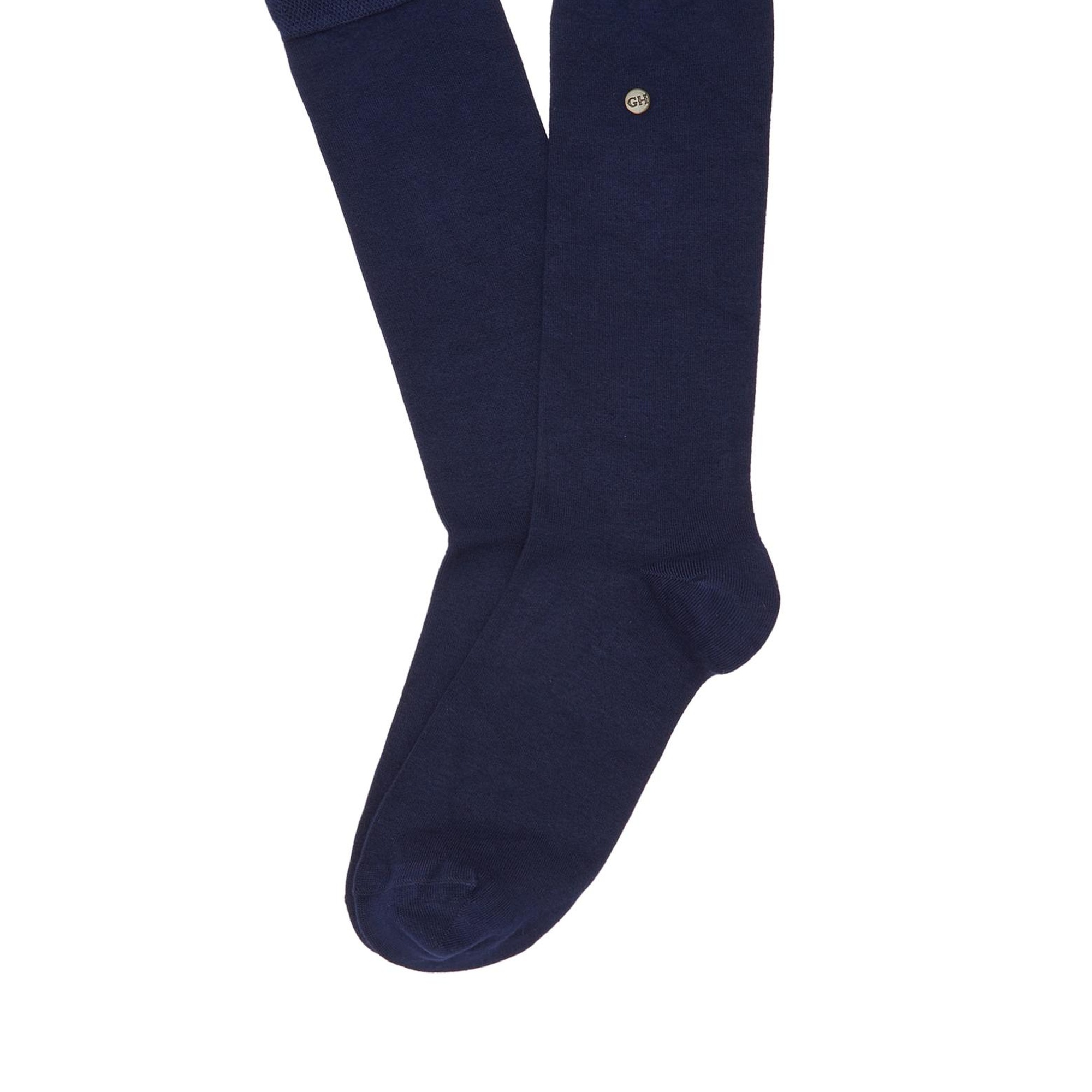 George Hogg Erkek Lacivert Ekstra Uzun Soket Çorap