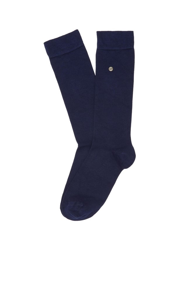  George Hogg Erkek Lacivert Ekstra Uzun Soket Çorap