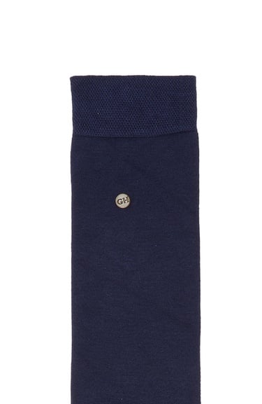  George Hogg Erkek Lacivert Ekstra Uzun Soket Çorap