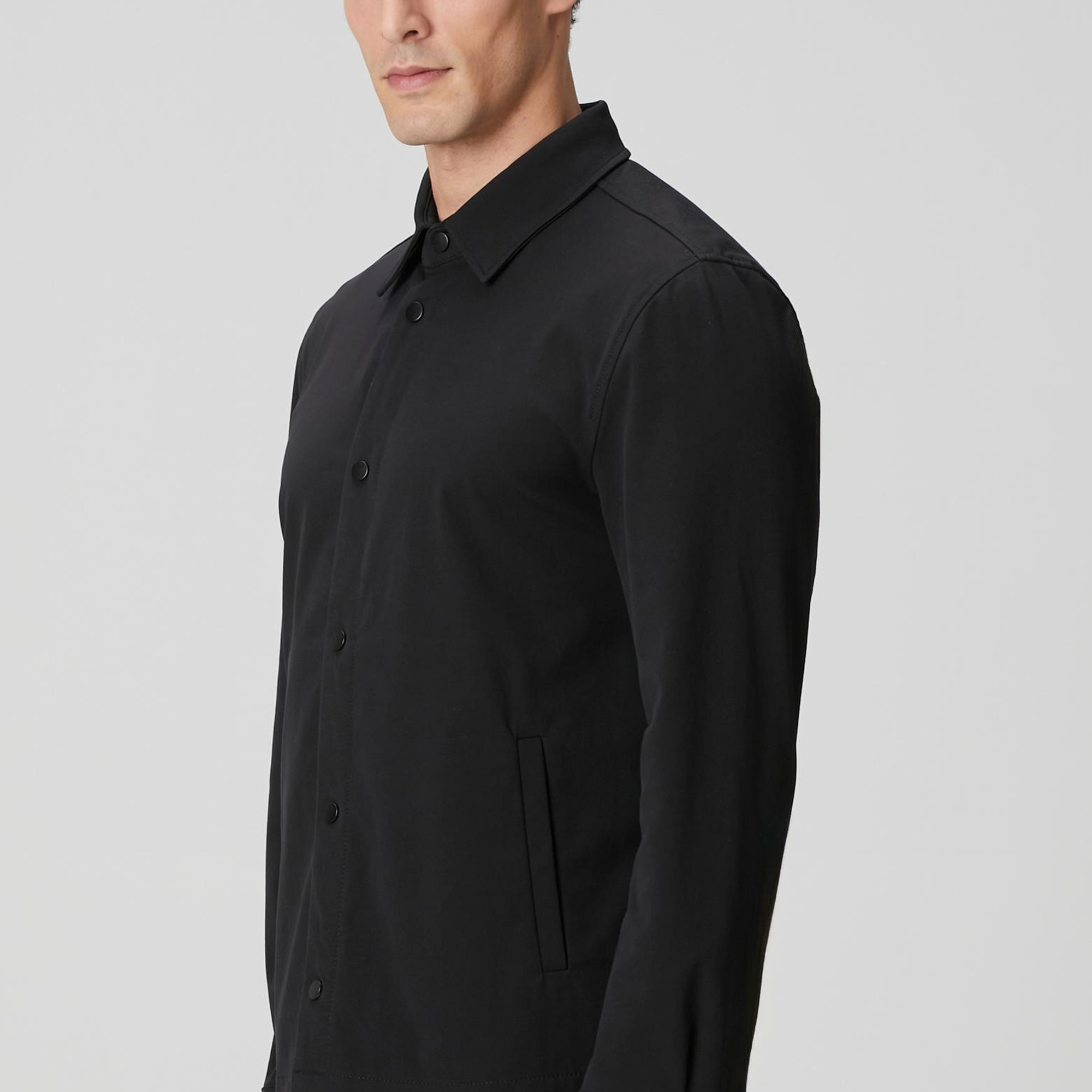 Network Erkek N-Tech Siyah Dış Gömlek