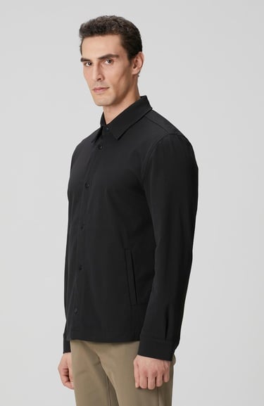  Network Erkek N-Tech Siyah Dış Gömlek