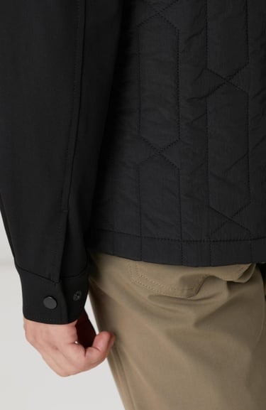  Network Erkek N-Tech Siyah Dış Gömlek