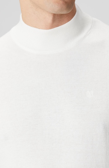  Network Erkek Kırık Beyaz Kazak