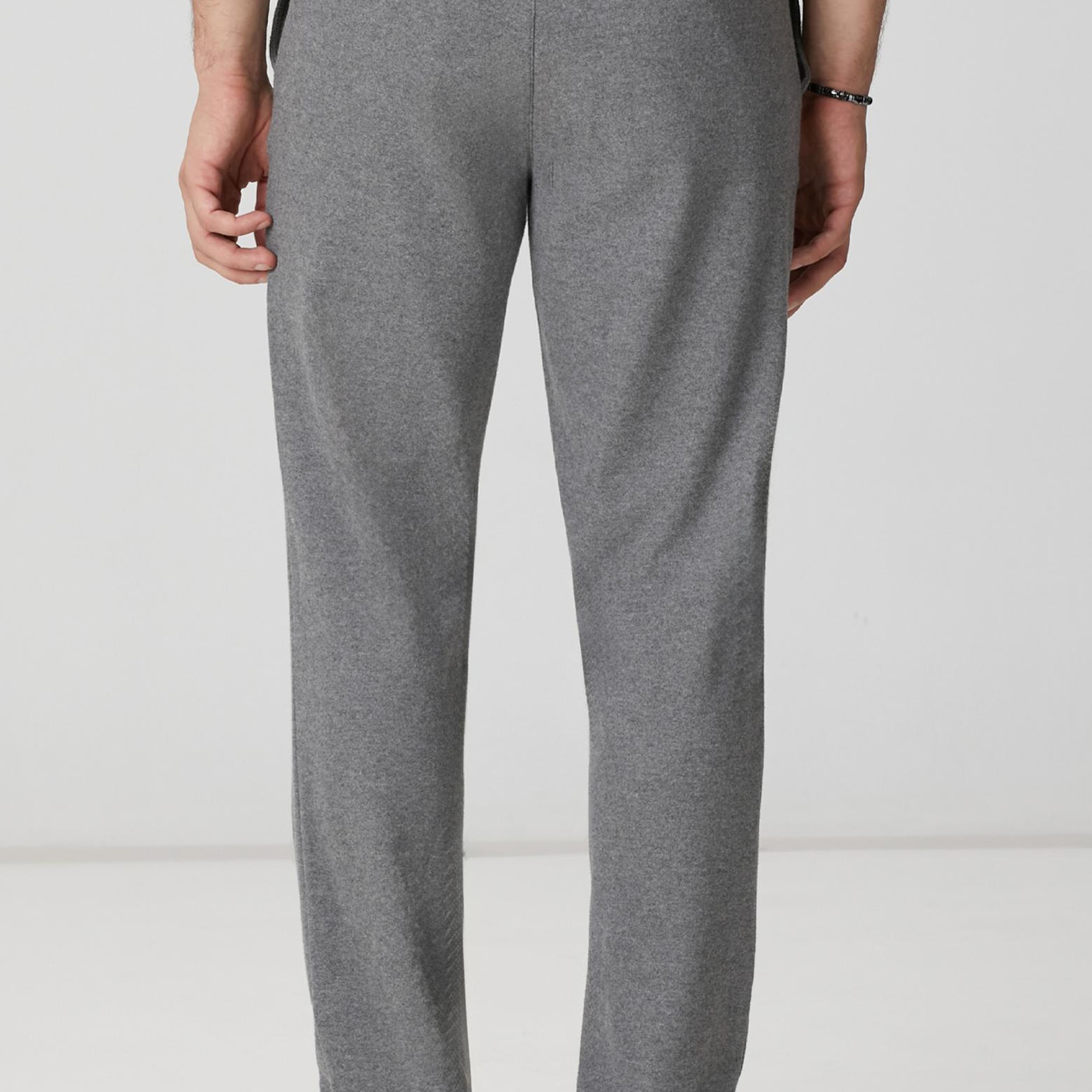 Network Erkek Gri Jogger Pantolon