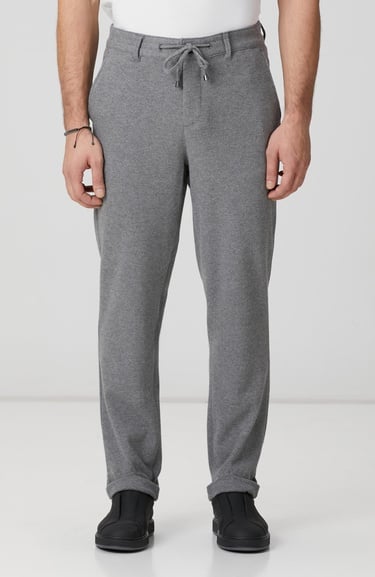  Network Erkek Gri Jogger Pantolon