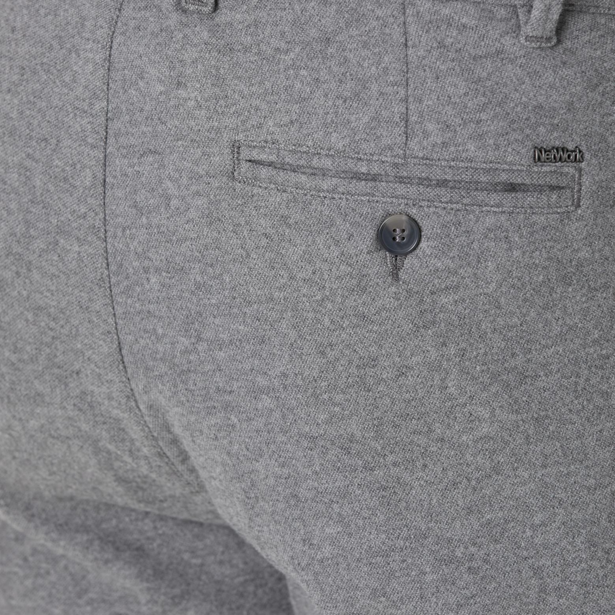 Network Erkek Gri Jogger Pantolon