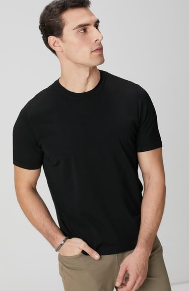  Network Erkek Siyah Basic Triko Kazak