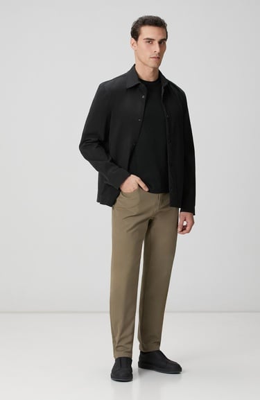  Network Erkek Siyah Basic Triko Kazak