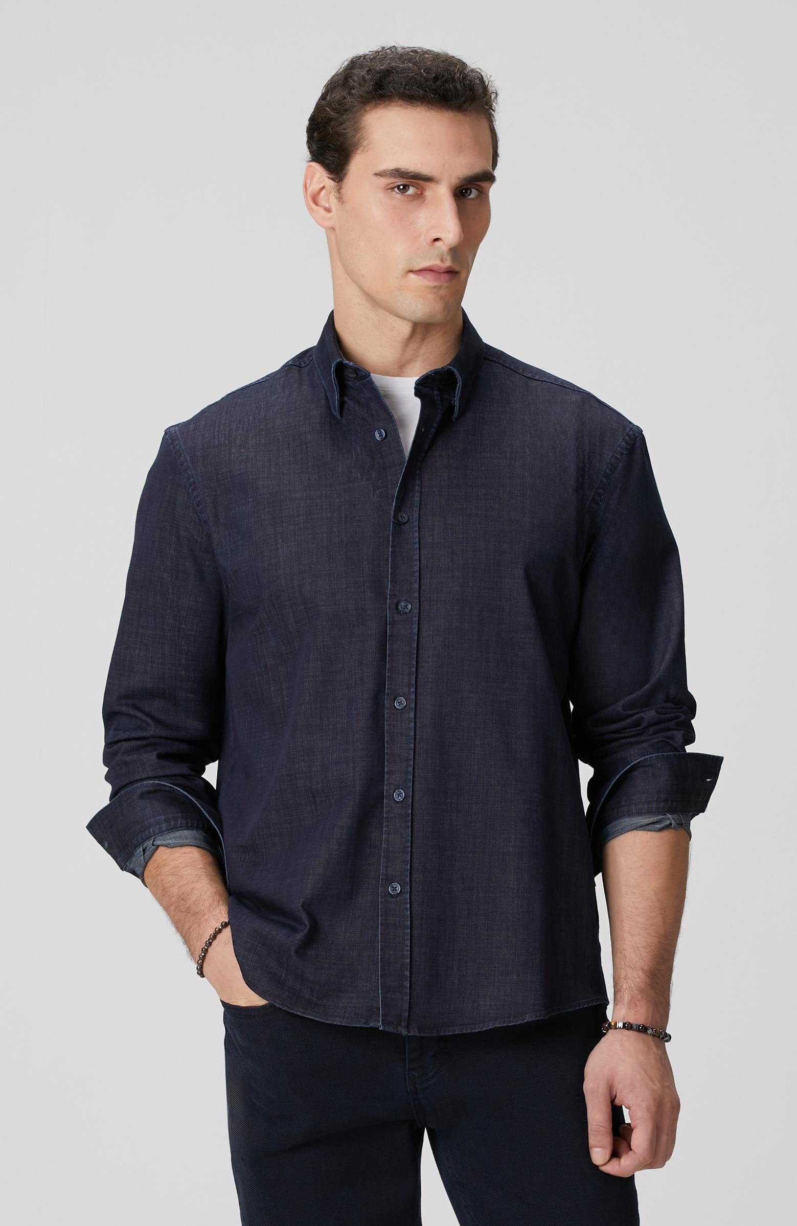  Network Erkek Lacivert Gömlek