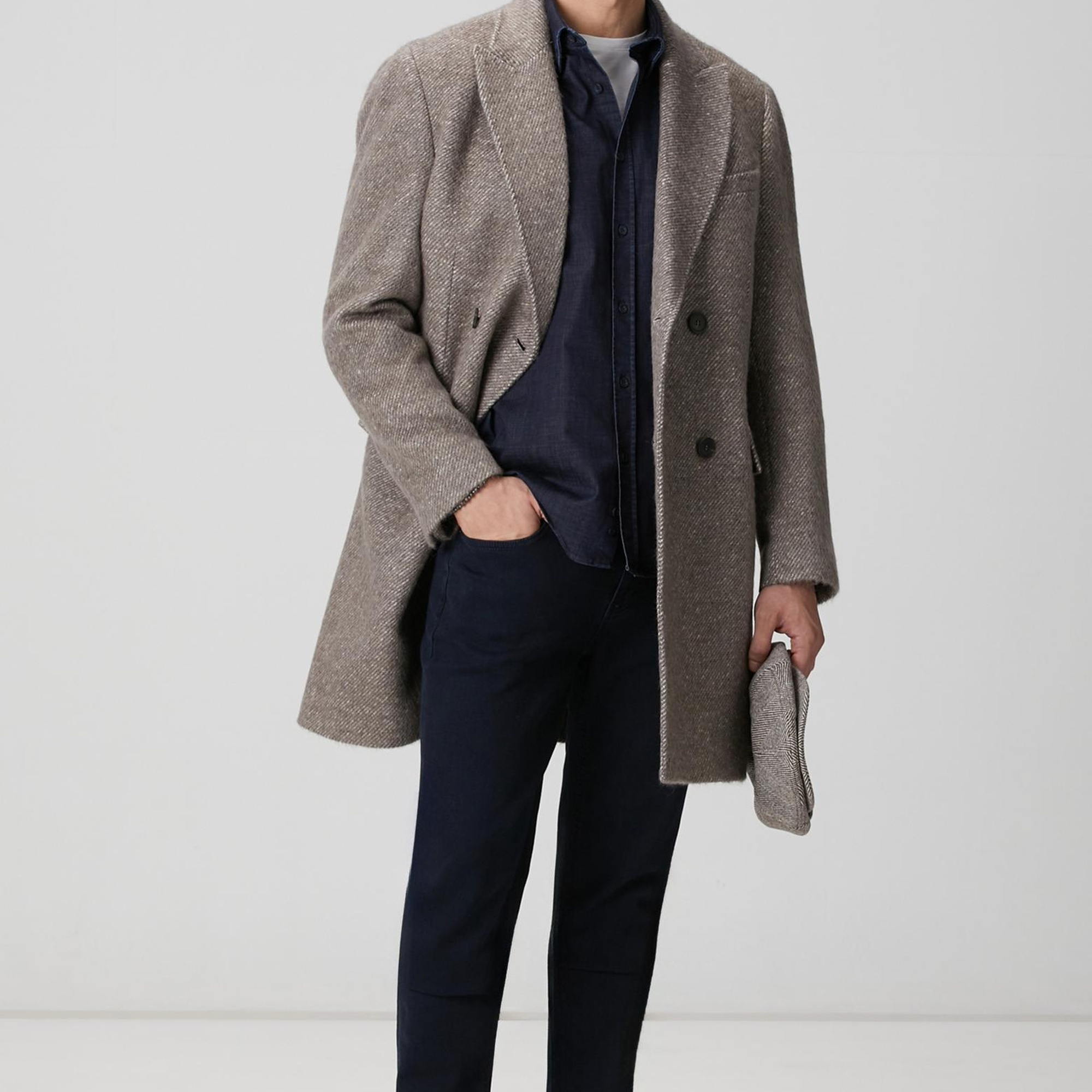 Network Erkek Lacivert Gömlek