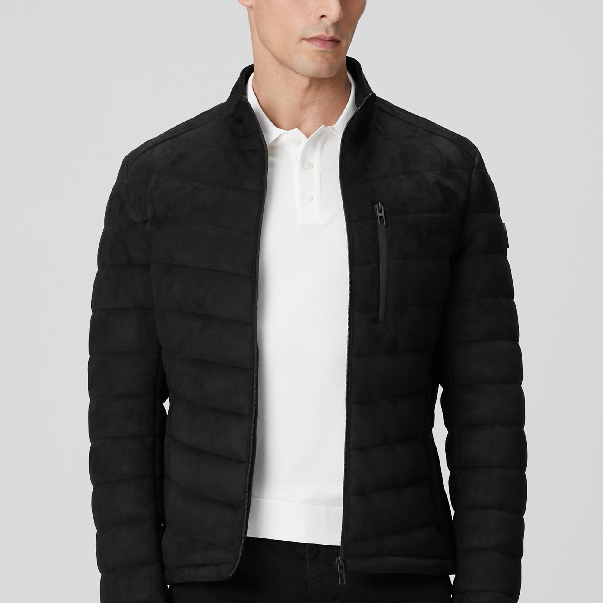 Network Erkek Siyah Mont