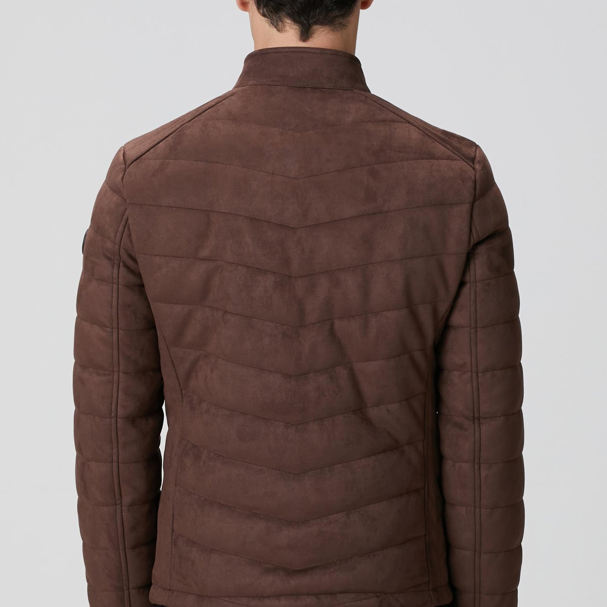 Network Erkek Acı Kahve Mont