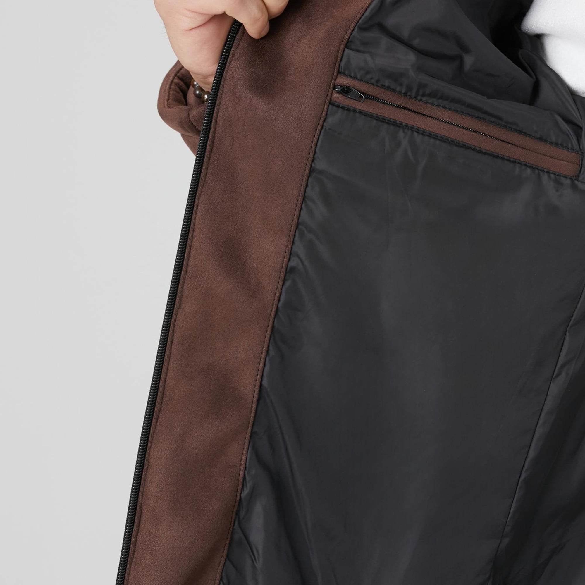 Network Erkek Acı Kahve Mont