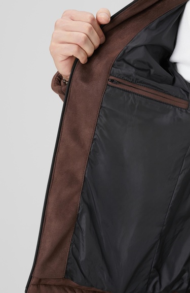  Network Erkek Acı Kahve Mont