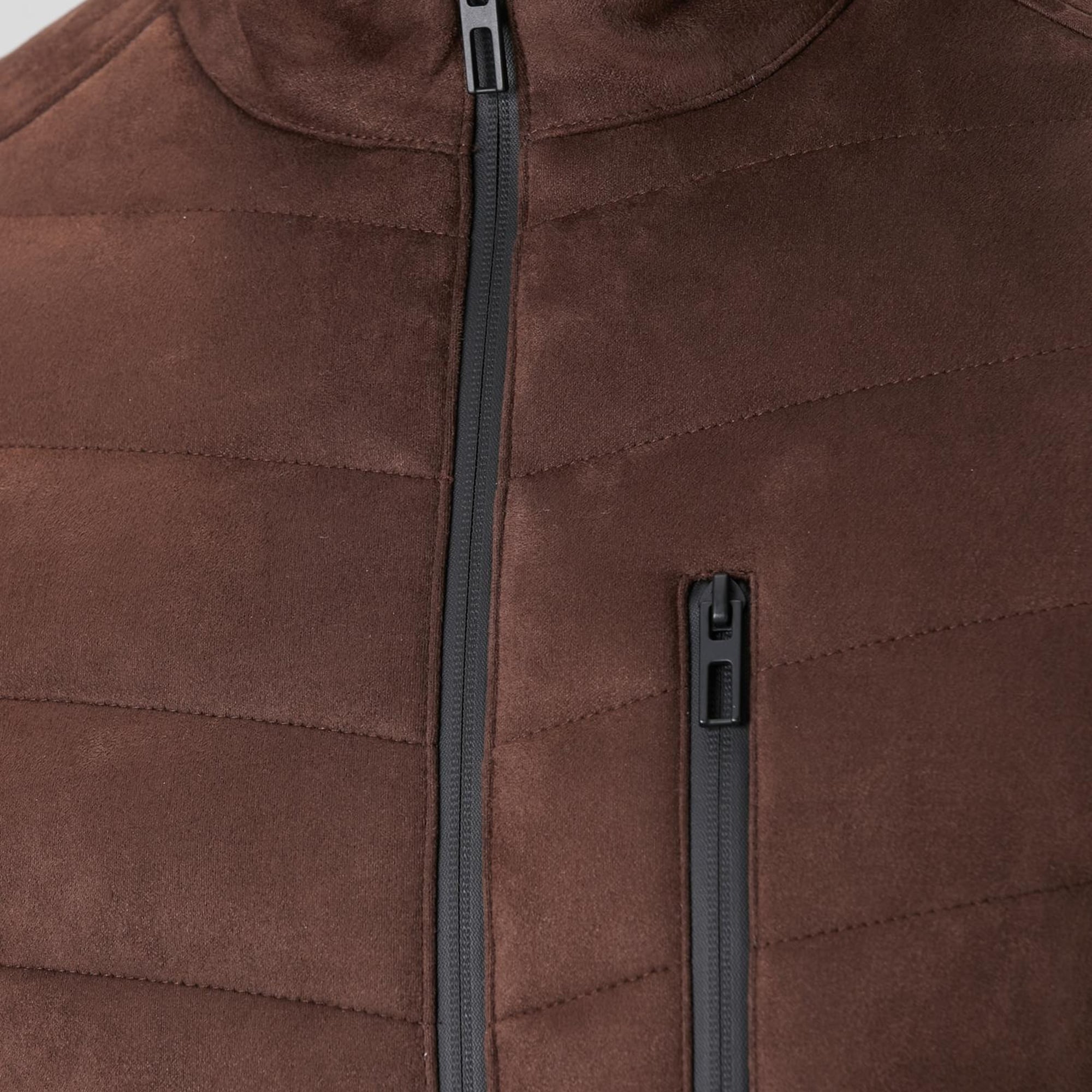 Network Erkek Acı Kahve Mont