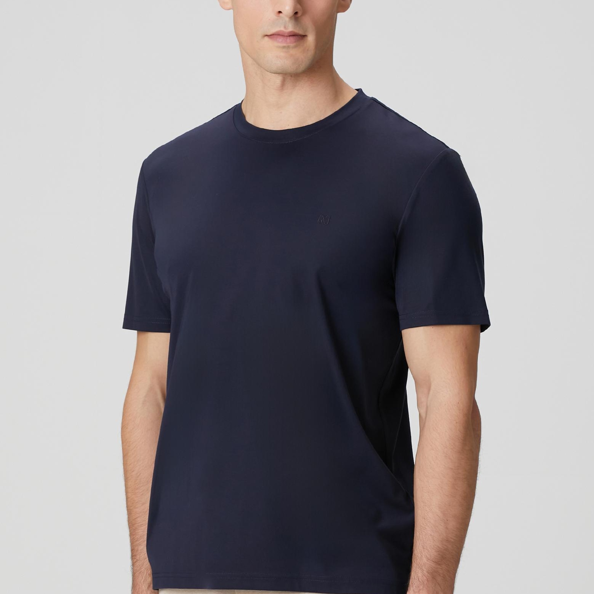 Network Erkek Lacivert Basic T-shirt