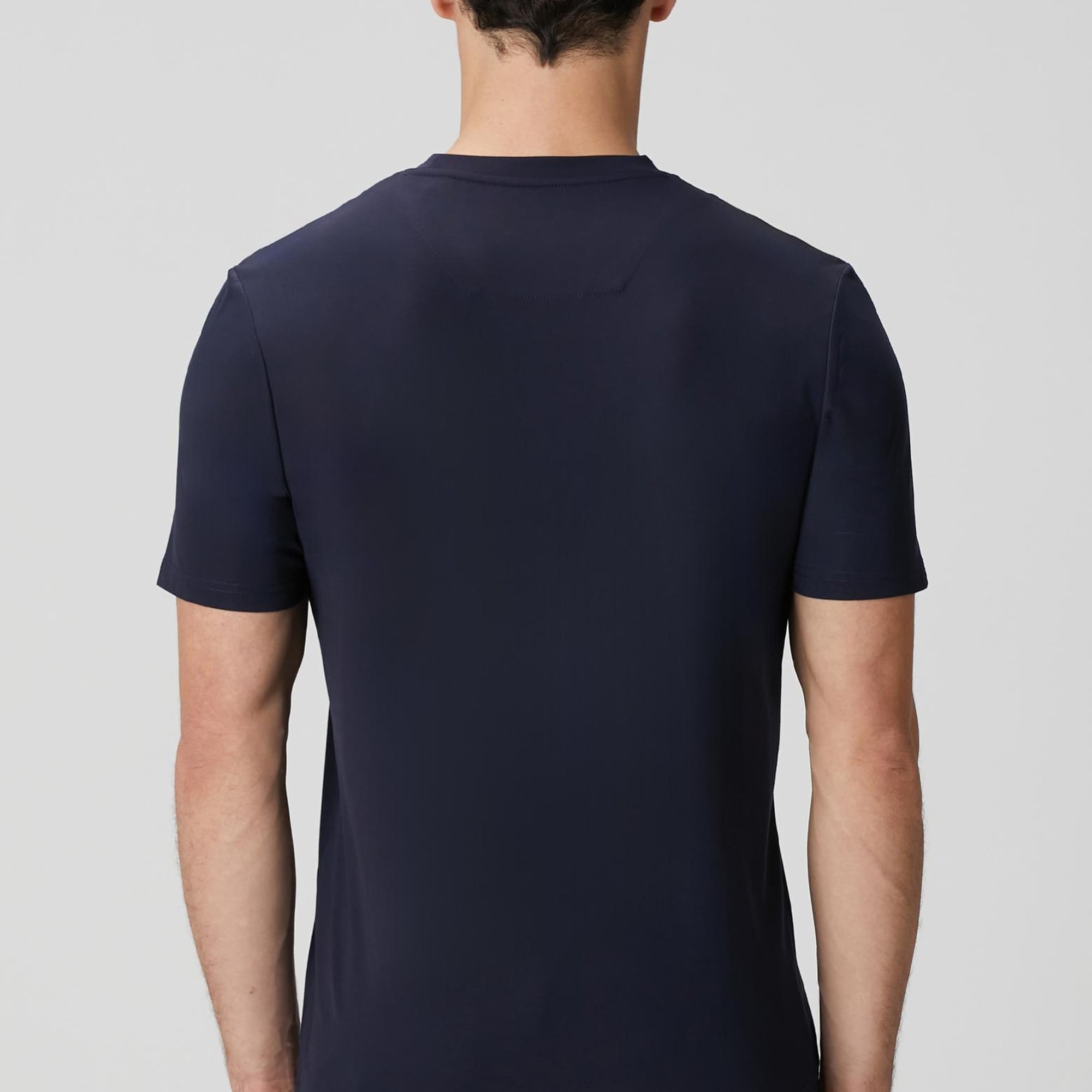 Network Erkek Lacivert Basic T-shirt