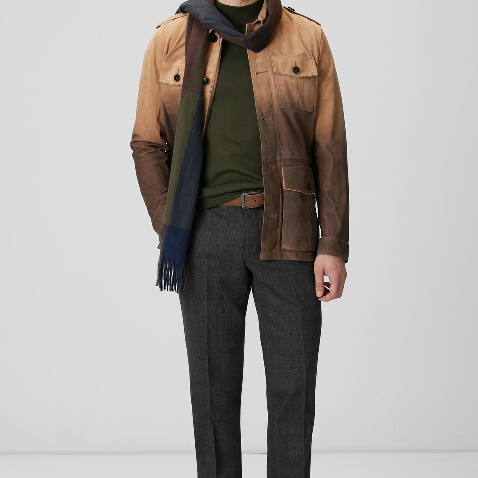 Network Erkek Haki Basic Kazak