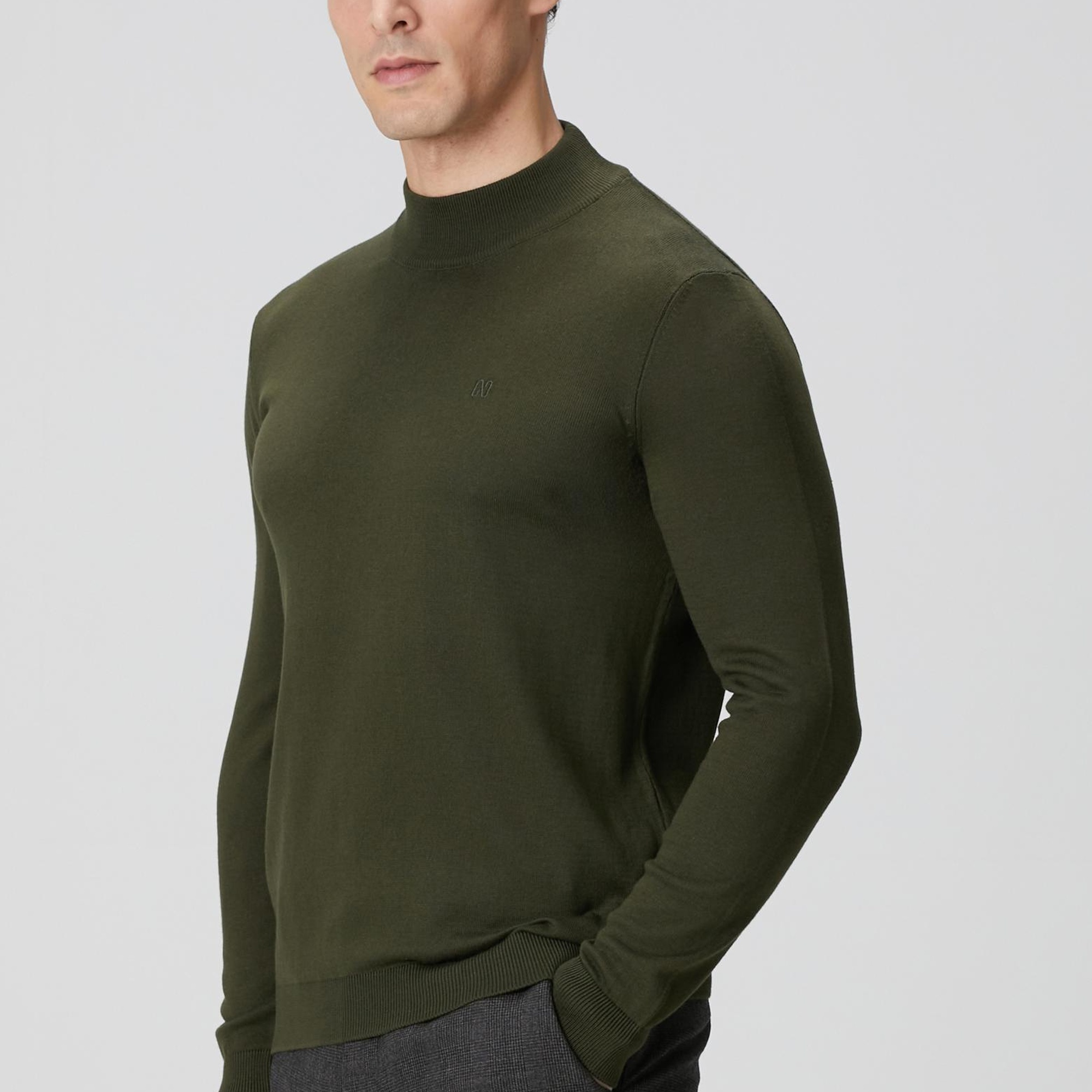 Network Erkek Haki Basic Kazak