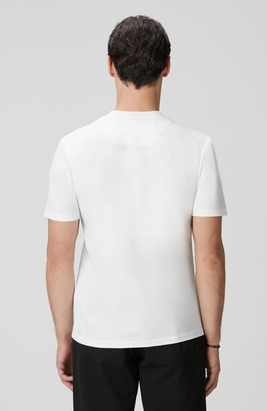  Network Erkek Kırık Beyaz Basic T-shirt