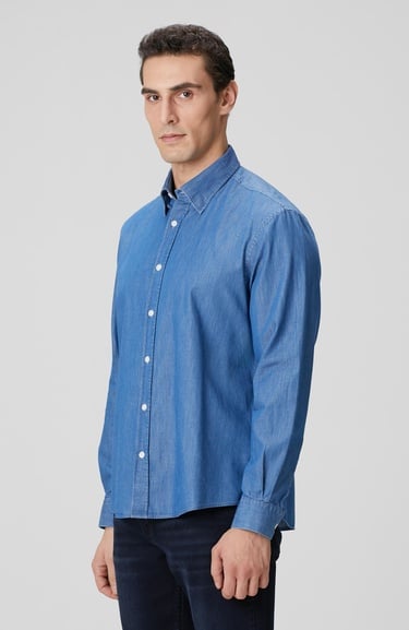  Network Erkek Açık Mavi Gömlek