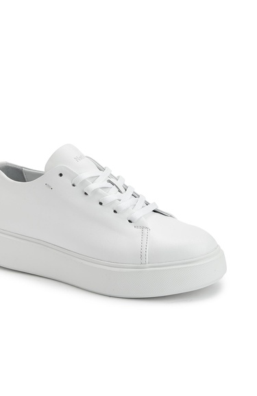  Network Kadın Beyaz Deri Sneaker