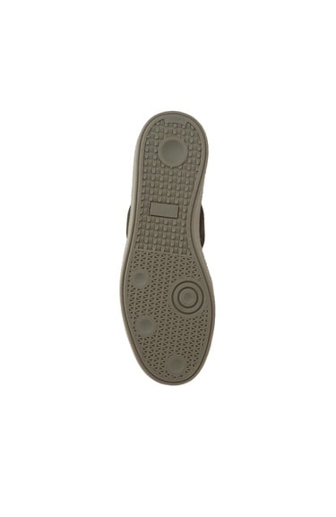  Divarese Erkek Haki Süet Detaylı Sneaker