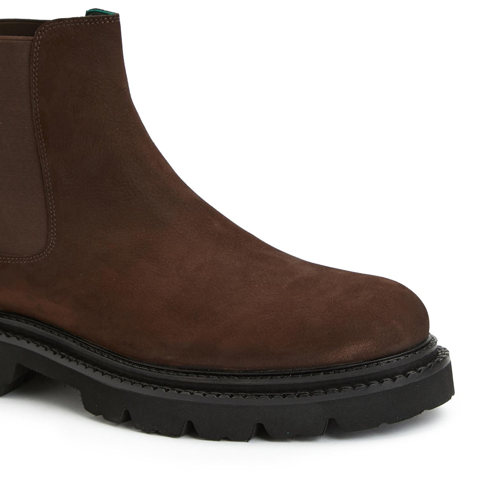 George Hogg Erkek Kahverengi Lastik Detaylı Deri Bot