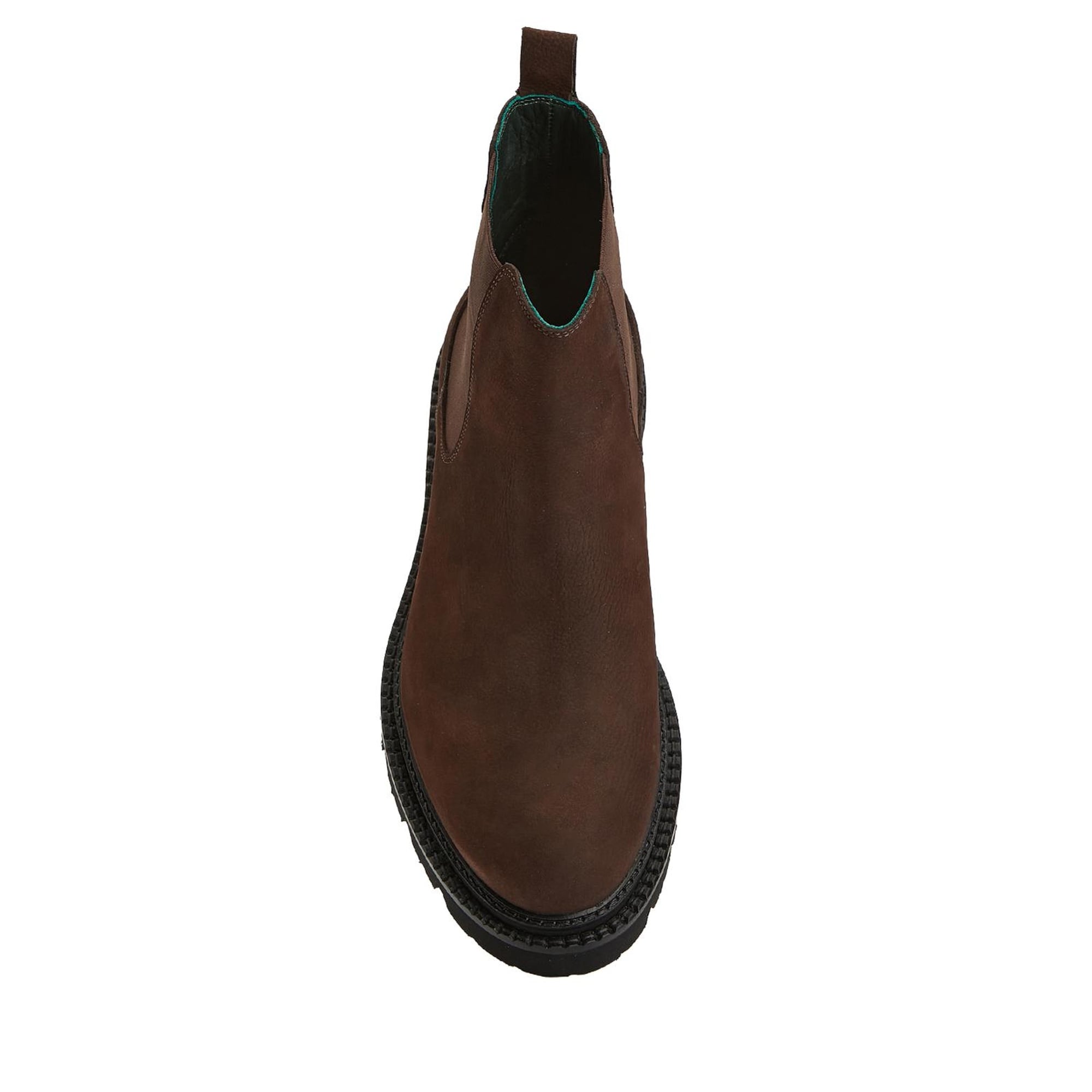 George Hogg Erkek Kahverengi Lastik Detaylı Deri Bot