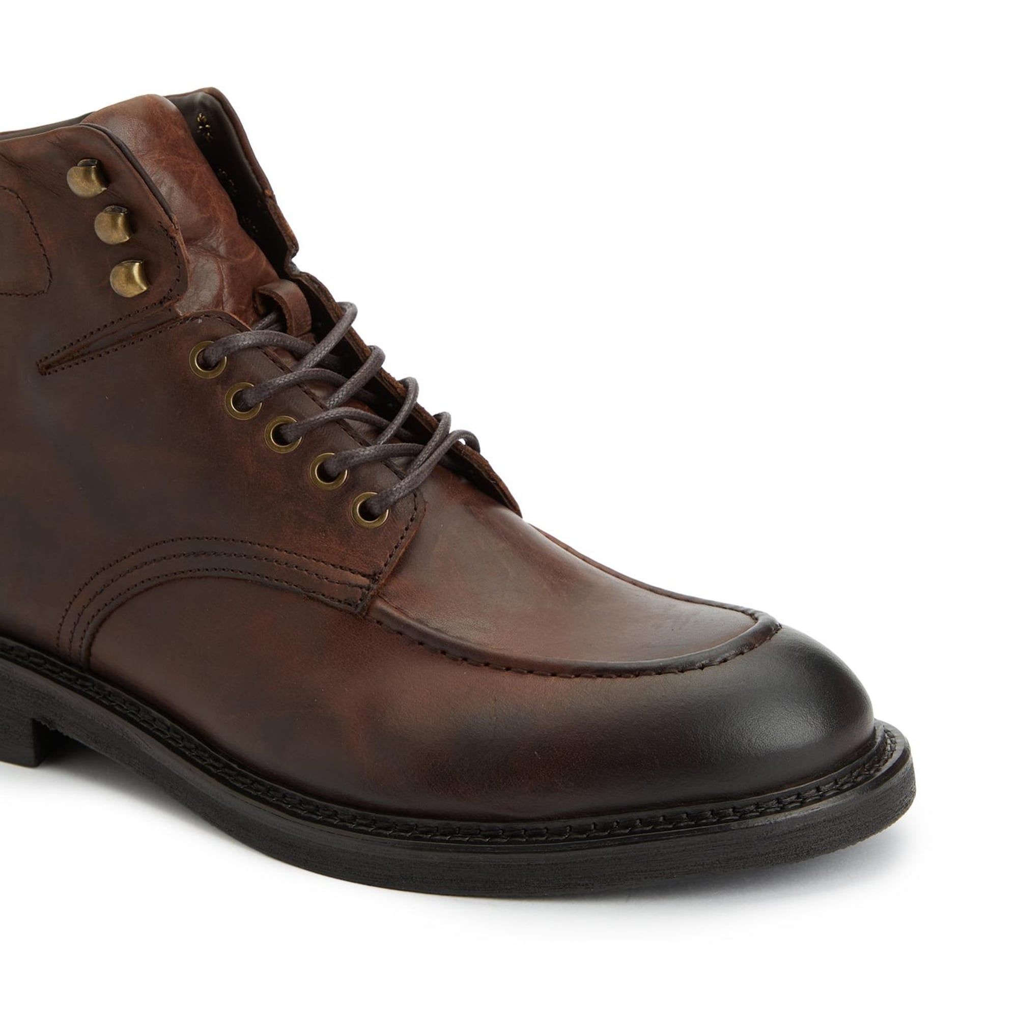 George Hogg Erkek Kahverengi Deri Bot