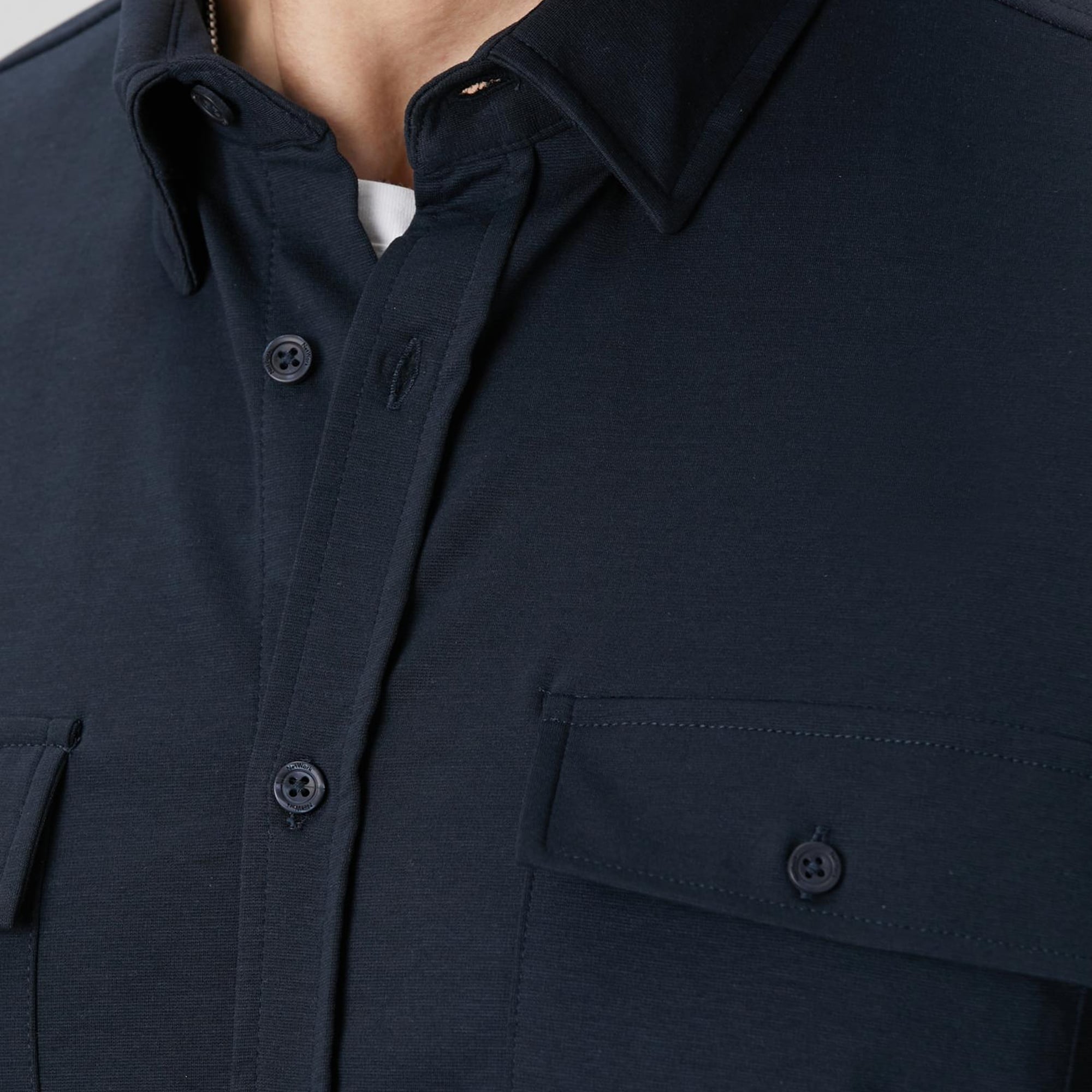 Network Erkek Lacivert Gömlek