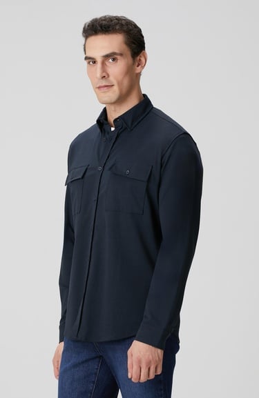  Network Erkek Lacivert Gömlek