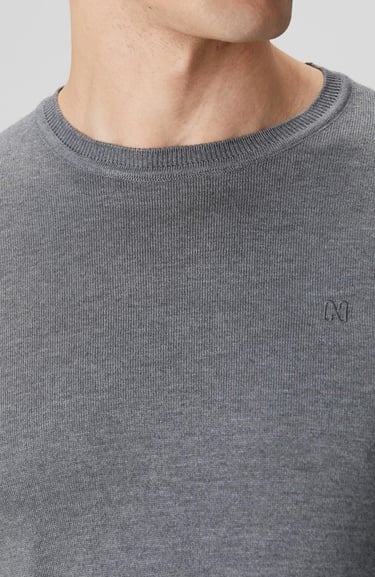  Network Erkek Gri Melanj Basic Kazak