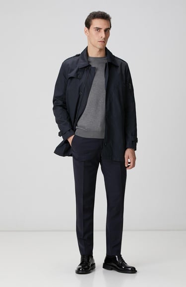  Network Erkek Gri Melanj Basic Kazak