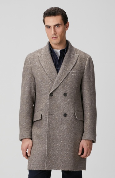  Network Erkek Limited Ermenegildo Zegna Kumaştan Üretilmiş Palto