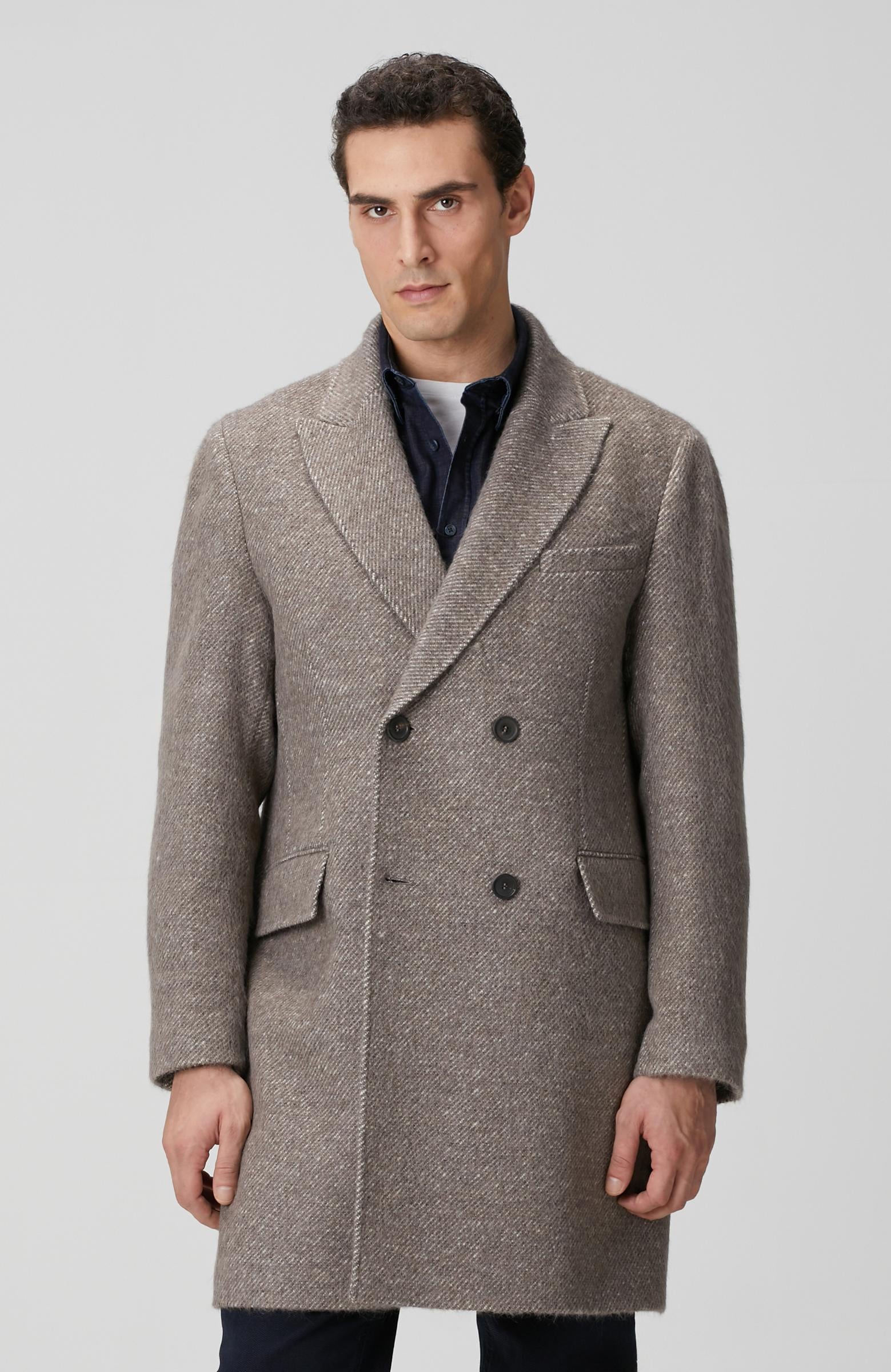  Network Erkek Limited Ermenegildo Zegna Kumaştan Üretilmiş Palto