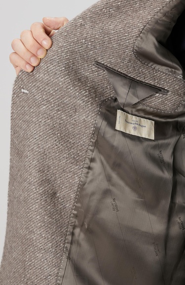  Network Erkek Limited Ermenegildo Zegna Kumaştan Üretilmiş Palto