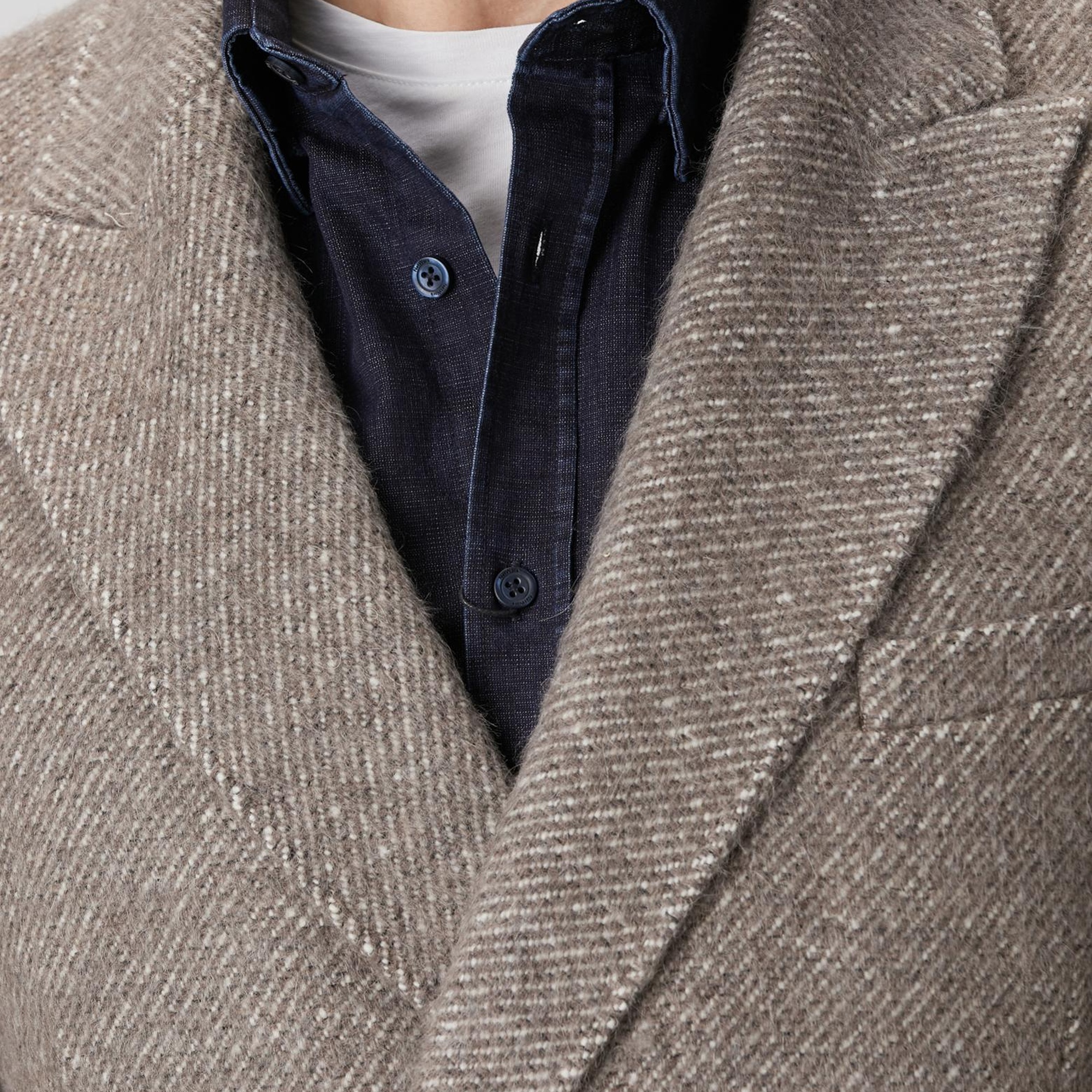 Network Erkek Limited Ermenegildo Zegna Kumaştan Üretilmiş Palto