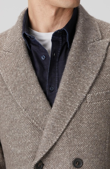  Network Erkek Limited Ermenegildo Zegna Kumaştan Üretilmiş Palto