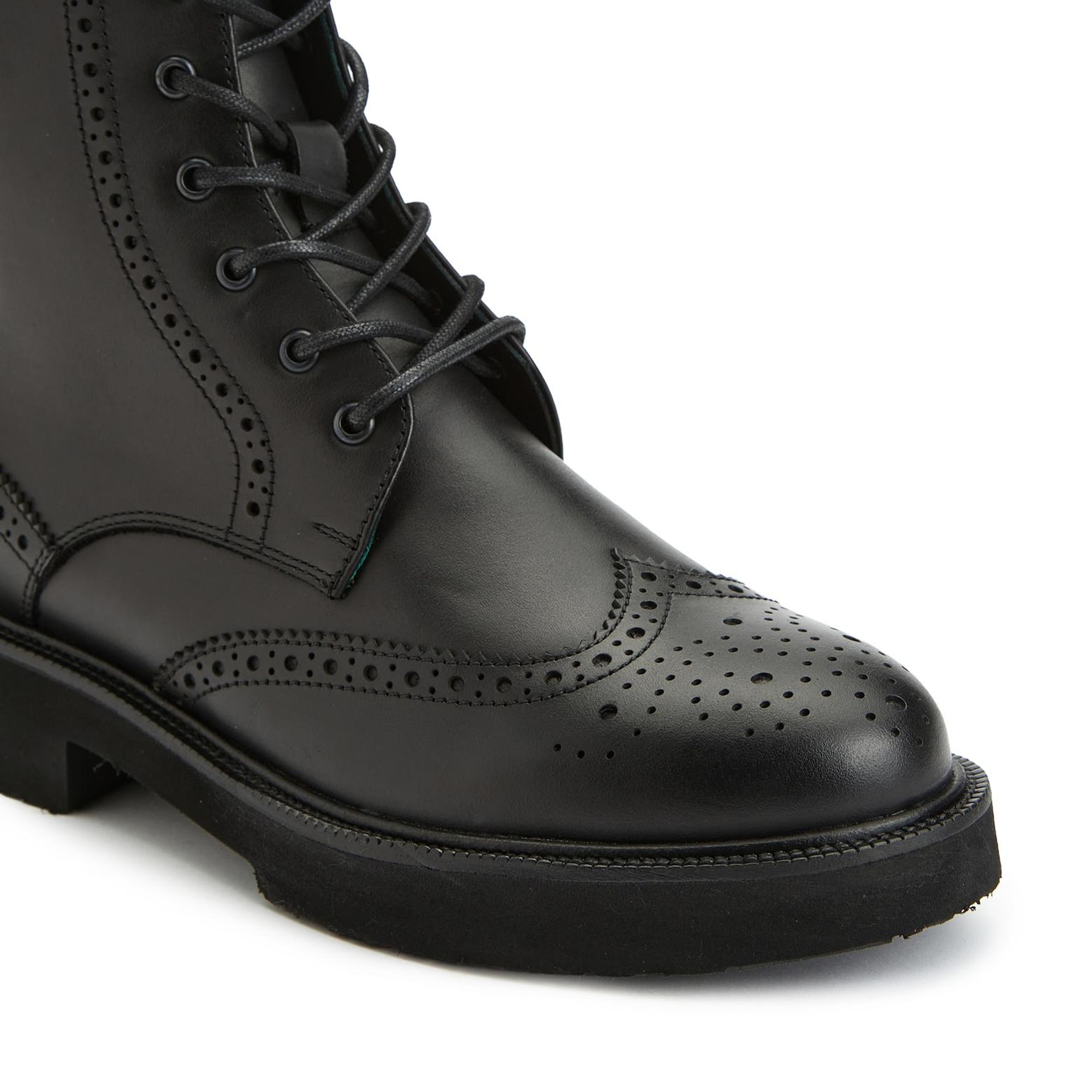 George Hogg Kadın Siyah Deri Bot